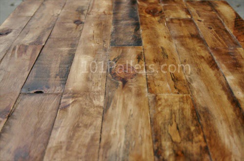 pallet dining table plans